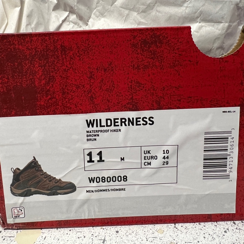 NEW IN BOX - Wolverine Wilderness Waterproof Hiker Boots
